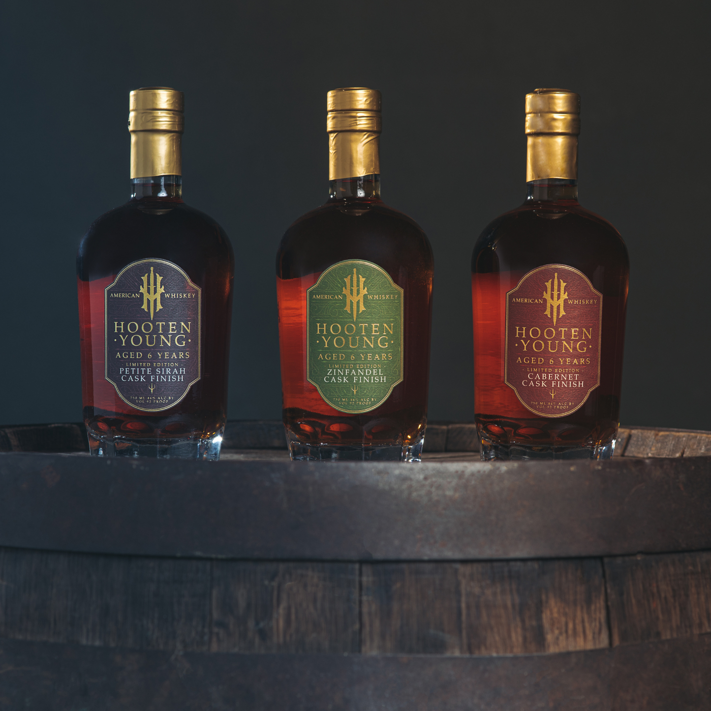 Hooten Young Wine Barrel Whiskey Collection