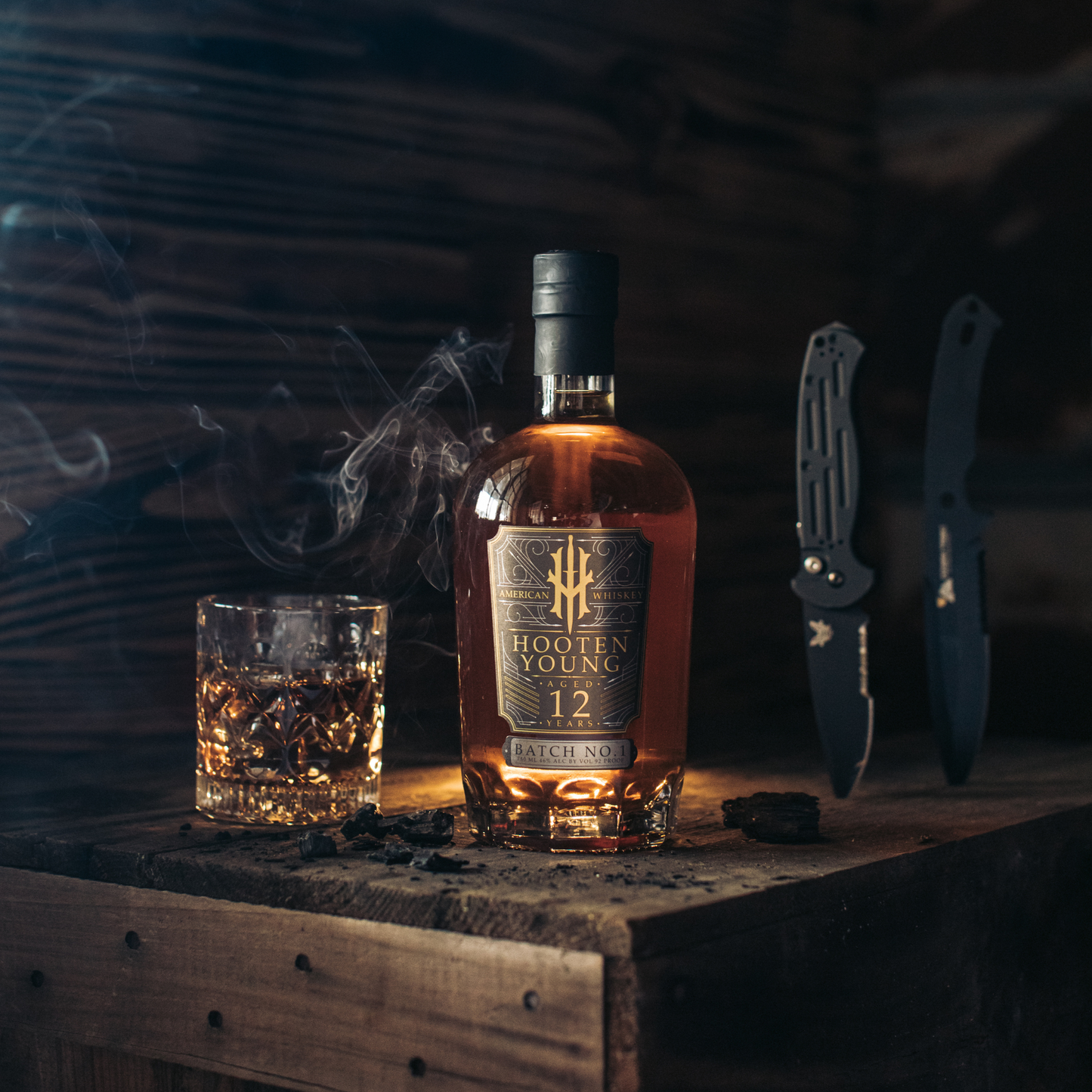 Hooten Young Wine Barrel Whiskey Hero Collection