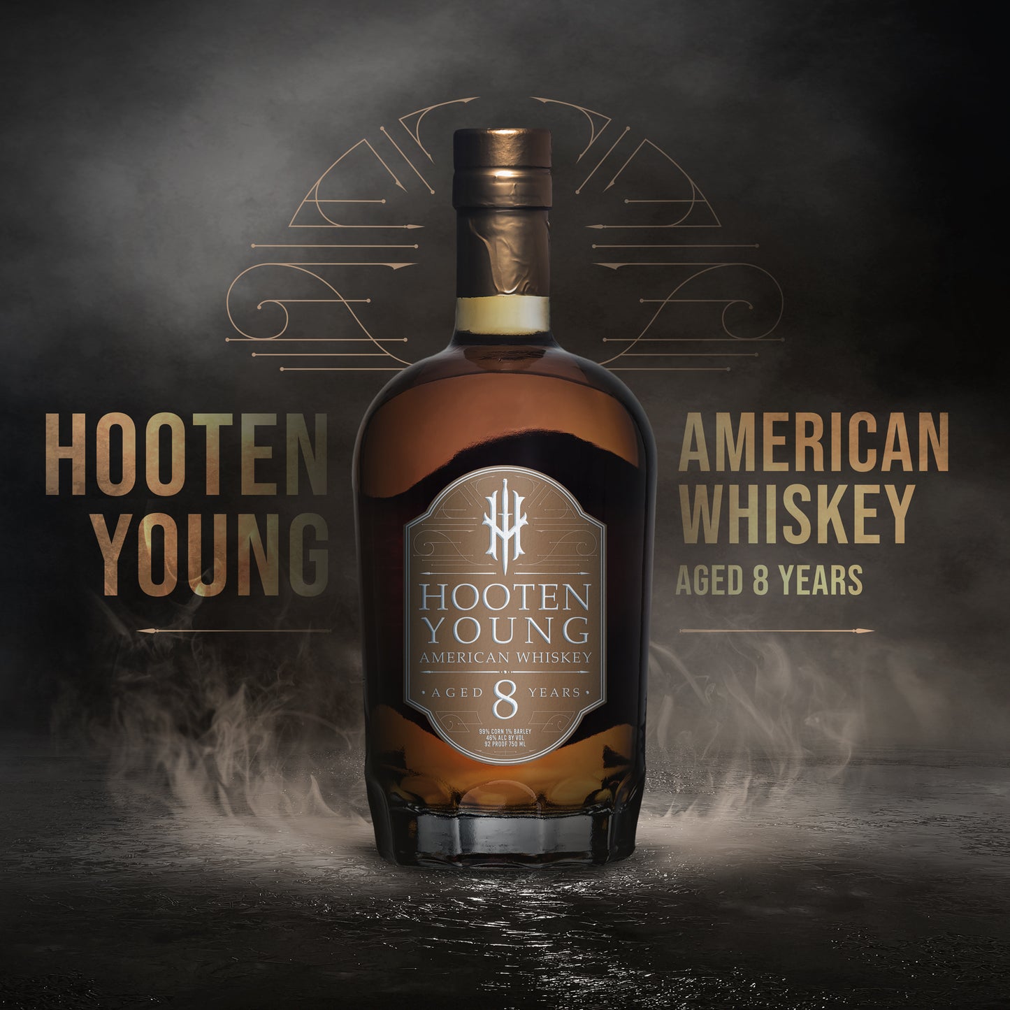 Hooten Young American Whiskey 8 year